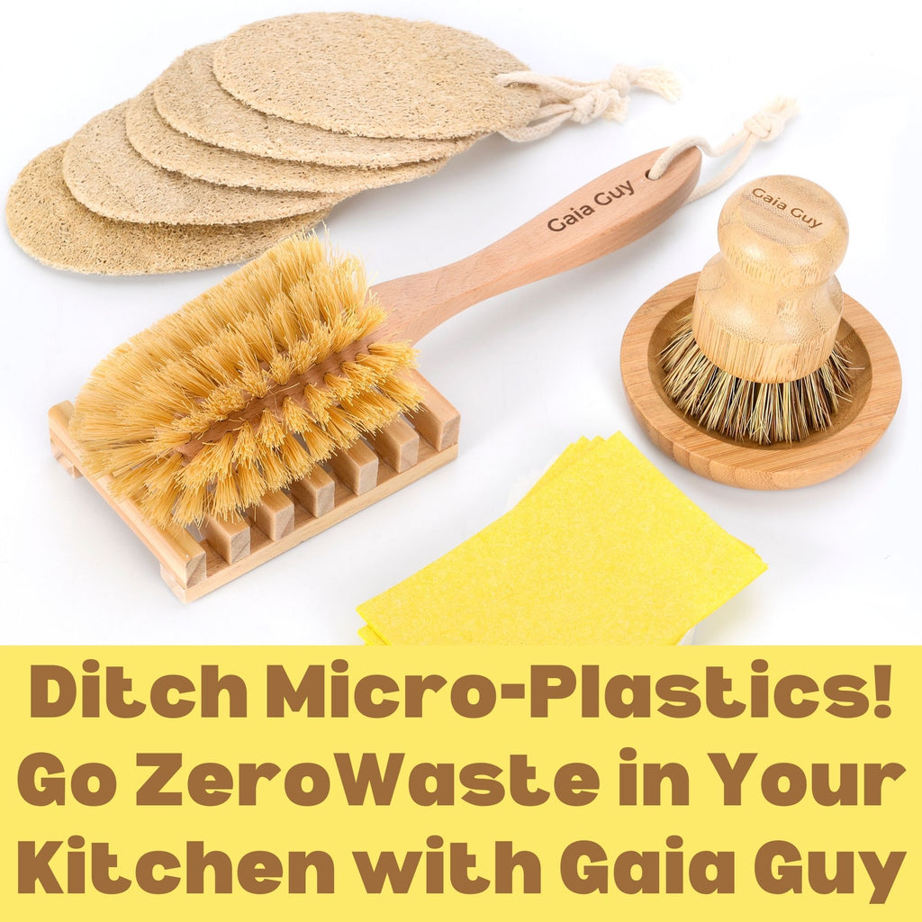 Ditch Micro-Plastics! Go Zero Waste in Your Kitchen with Gaia Guy