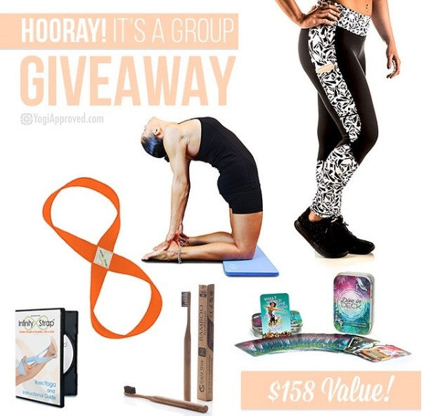 Yogi Approved Instagram Giveaway - Enter to win Free Stuff