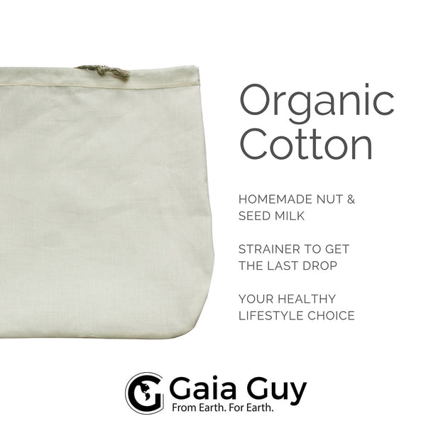organic nut milk bag