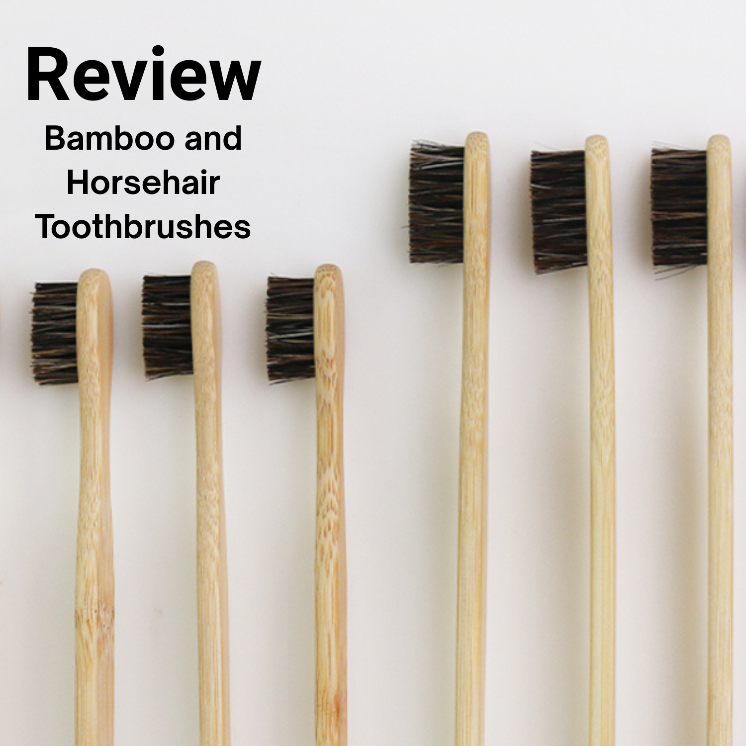 Bamboo and Horsehair Bristle Toothbrush Detailed Review