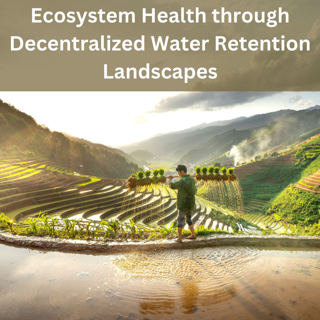 Ecosystem Health through Decentralized Water Retention Landscapes (Permaculture Design)