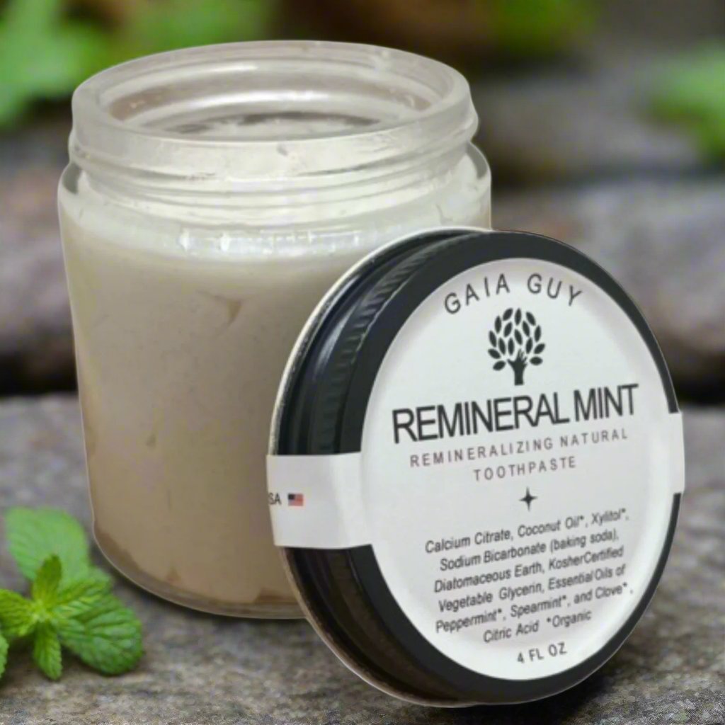 REMineral Mint: Natural Organic Toothpaste for Fresh Breath & Strong E ...