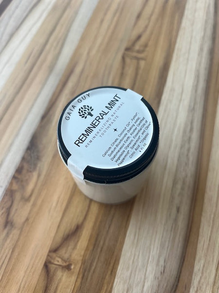 REMineral Mint: Natural Organic Toothpaste for Fresh Breath & Strong Enamel | Vegan & Fluoride-Free